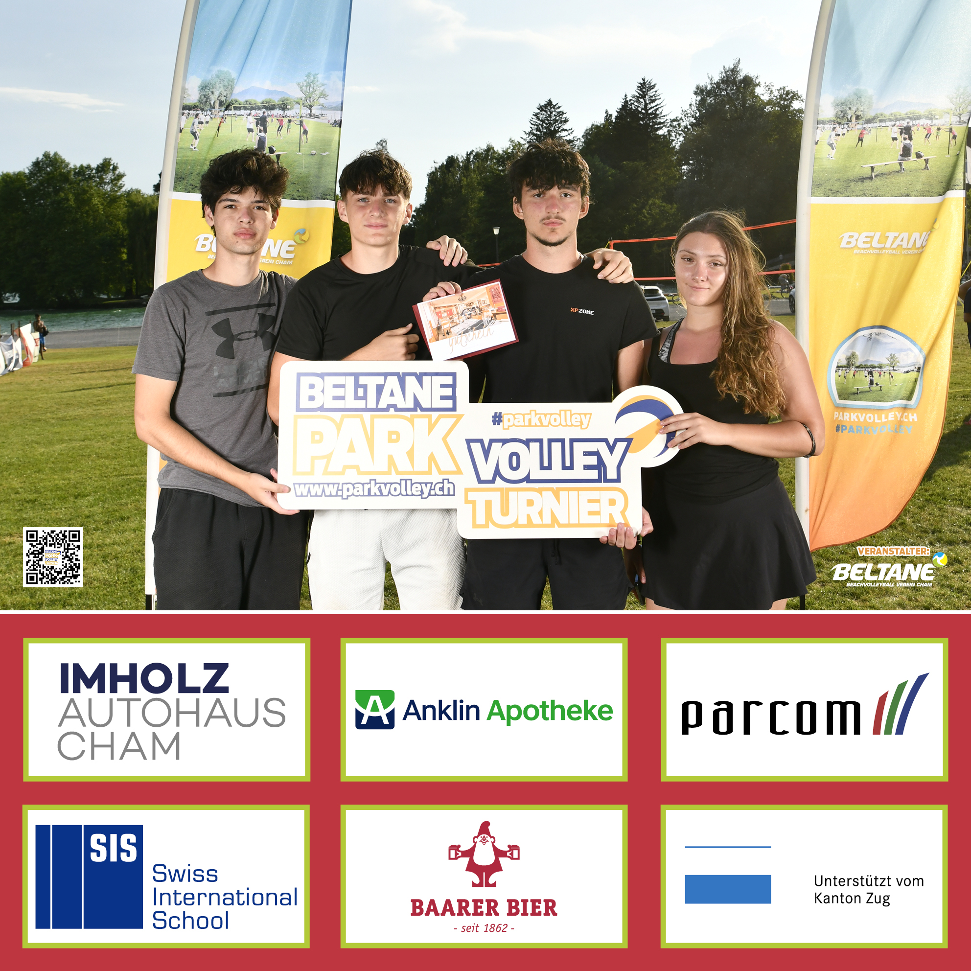 Kiss My Ace am Beltane Park-Volleyball Turnier 2025 in Cham